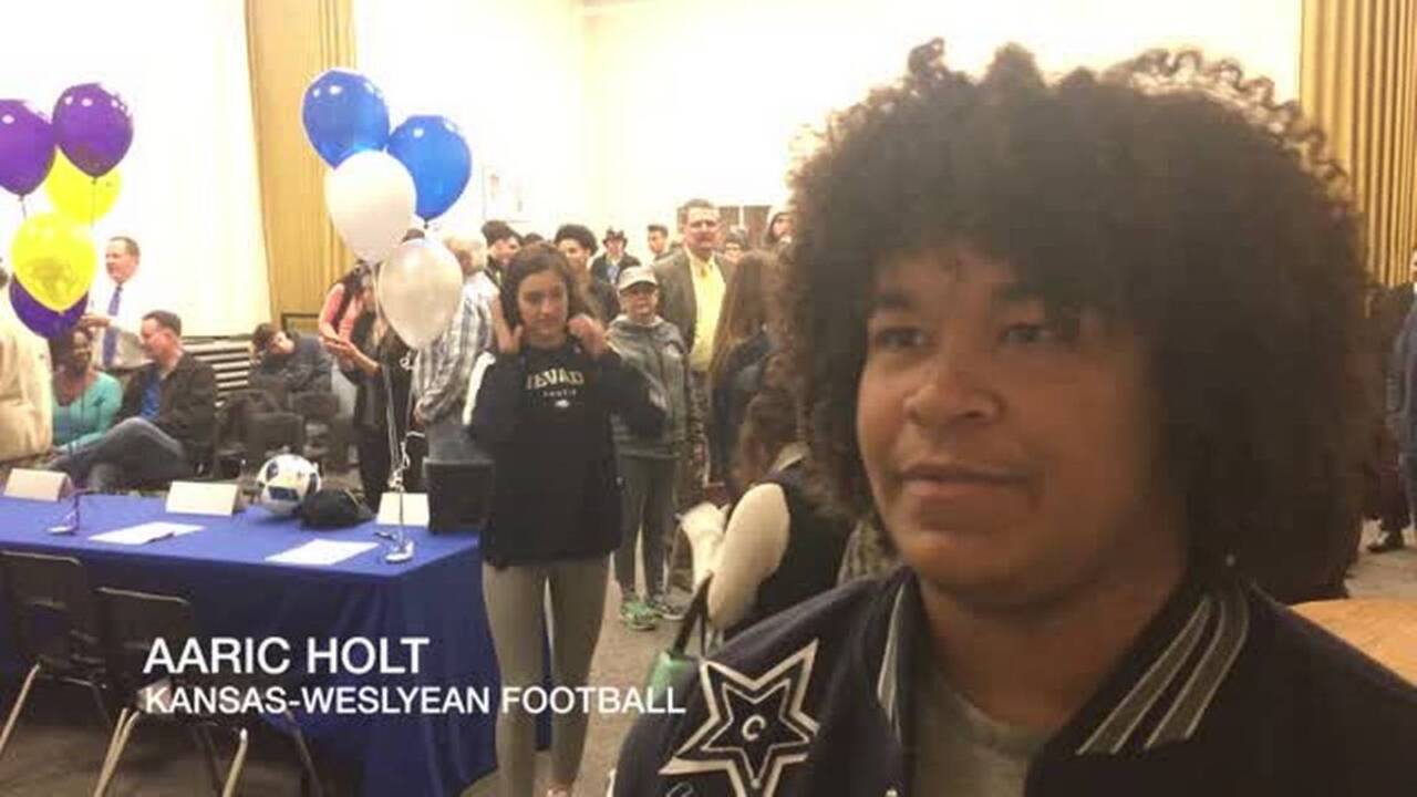Signing day at Downey High School