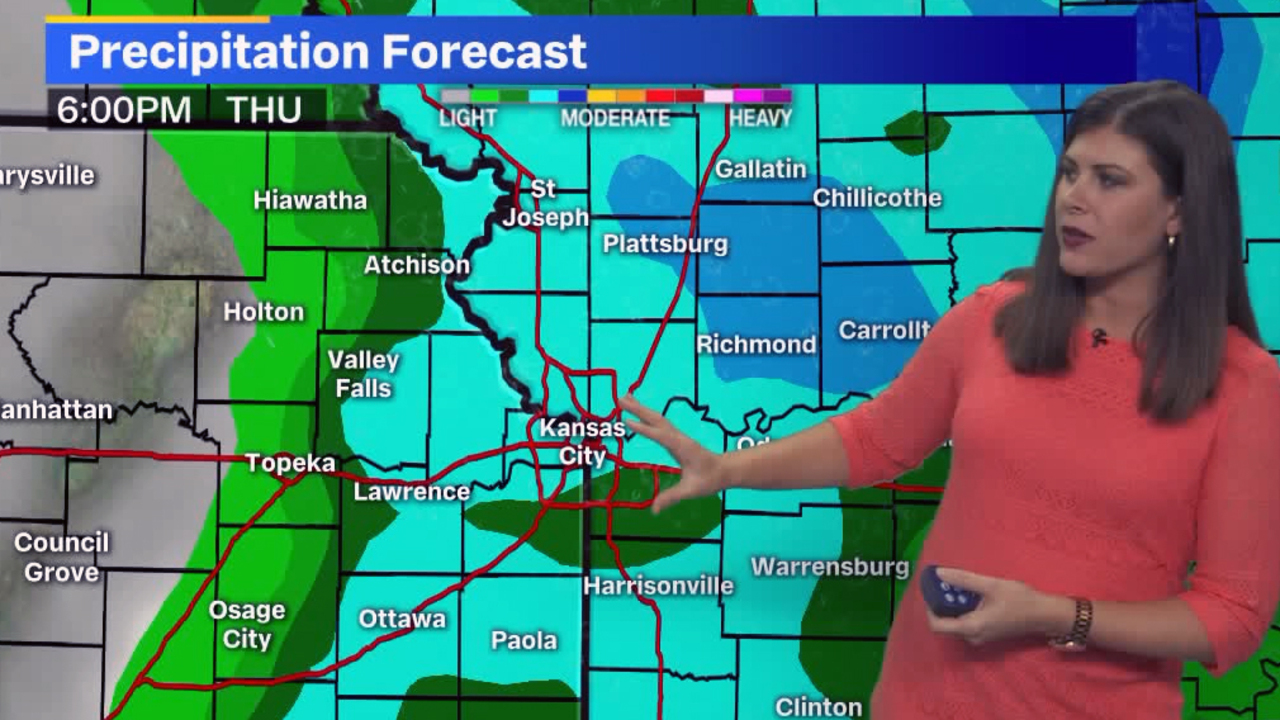 Kansas City will be waking up to soggy mornings later this week (Video ...