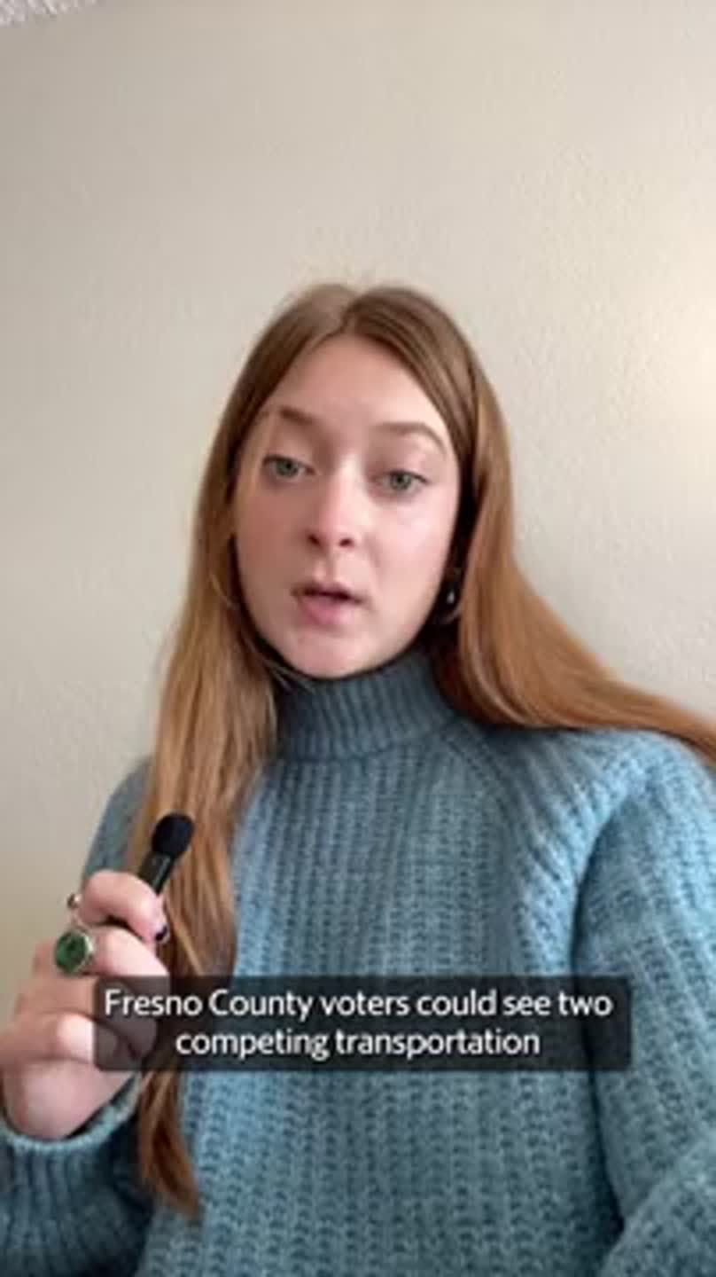 Fresno County has two competing transport tax efforts underway. How do they differ?