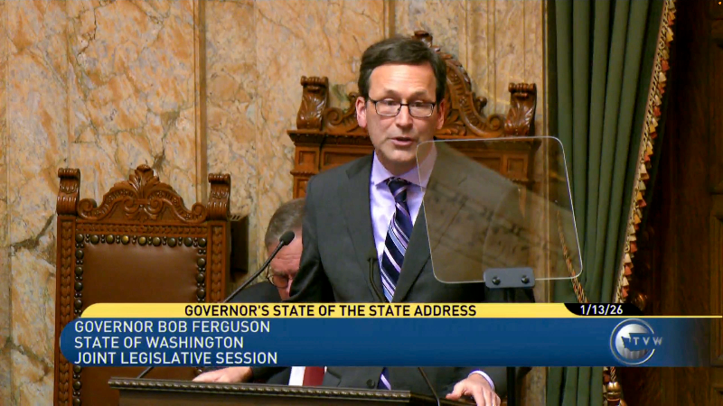 Washington state Gov. Bob Ferguson encourages law that prohibits federal agents in masks