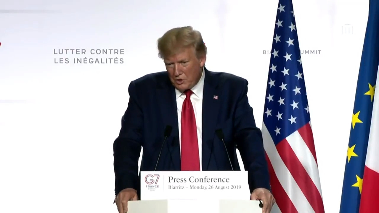 Democrats say a G-7 summit at Trump’s Doral golf resort could violate the Constitution