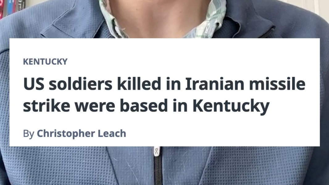 KY-based U.S. soldiers die in conflict with Iran