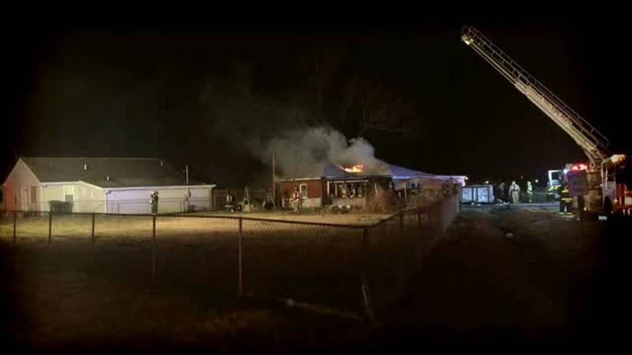 Firefighters battle house fire Dupo IL | Belleville News-Democrat