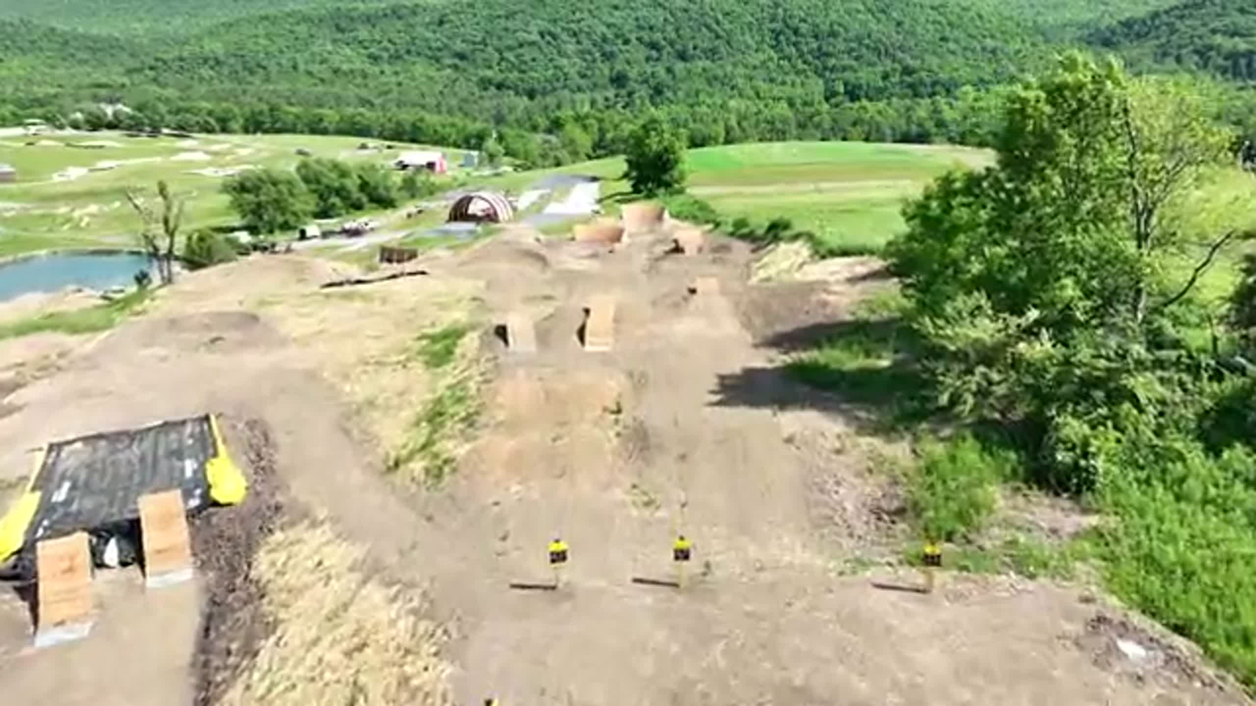 A look at Woodward's new mountain bike gravity park