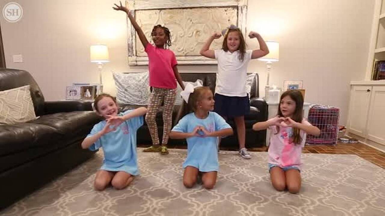 Friends pour their love on Sophia Myers