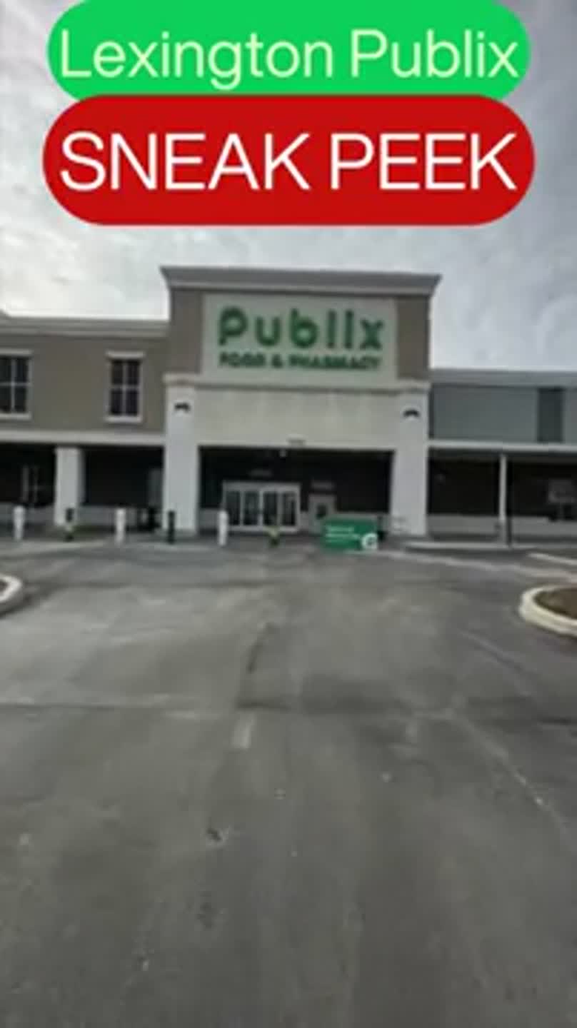 See it: Walk-thru Lexington’s first Publix grocery store in 60 seconds