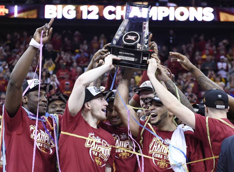 Iowa State celebrates third Big 12 Tournament title in four years