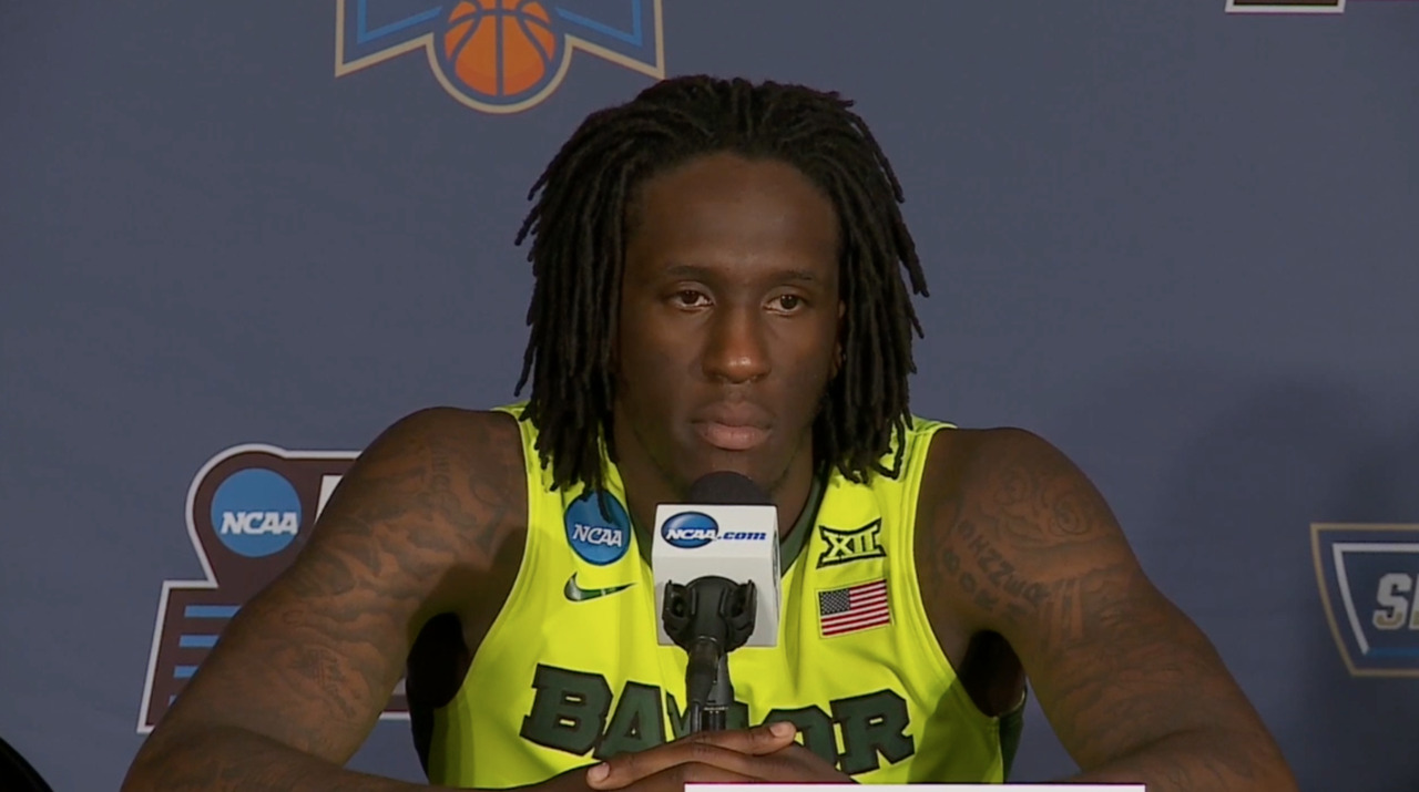 Baylor player's deadpan answer in press conference