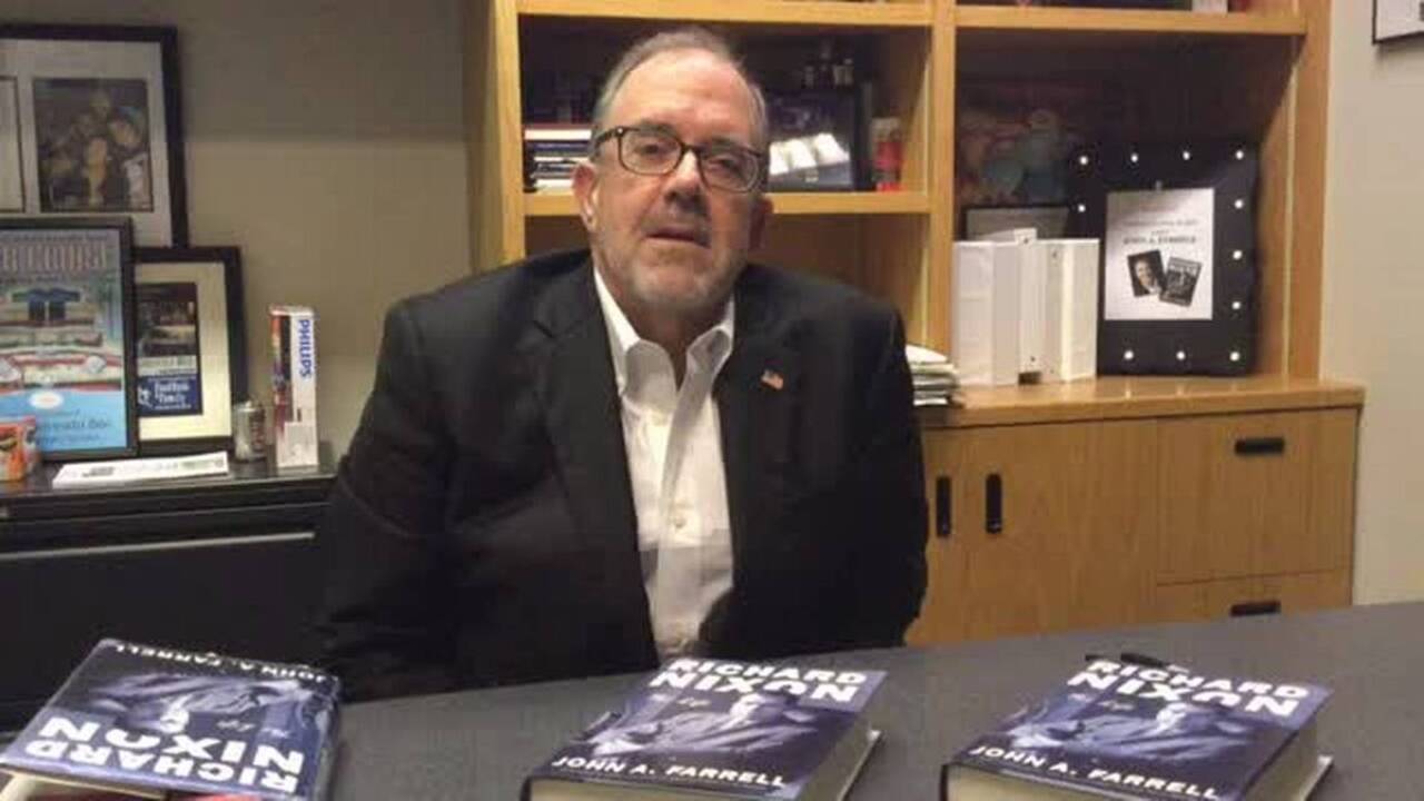 Author John A. Farrell lights up Bee Book Club with inside info about Richard Nixon