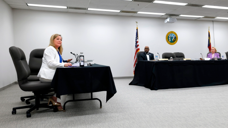 New GOP majority NC elections board ousts longtime director, cuts off farewell speech