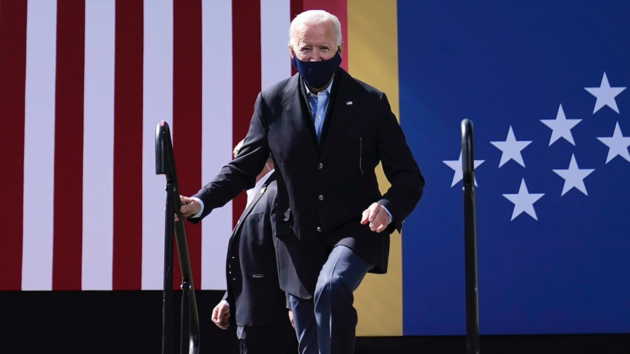 Joe Biden campaigns in Durham, NC