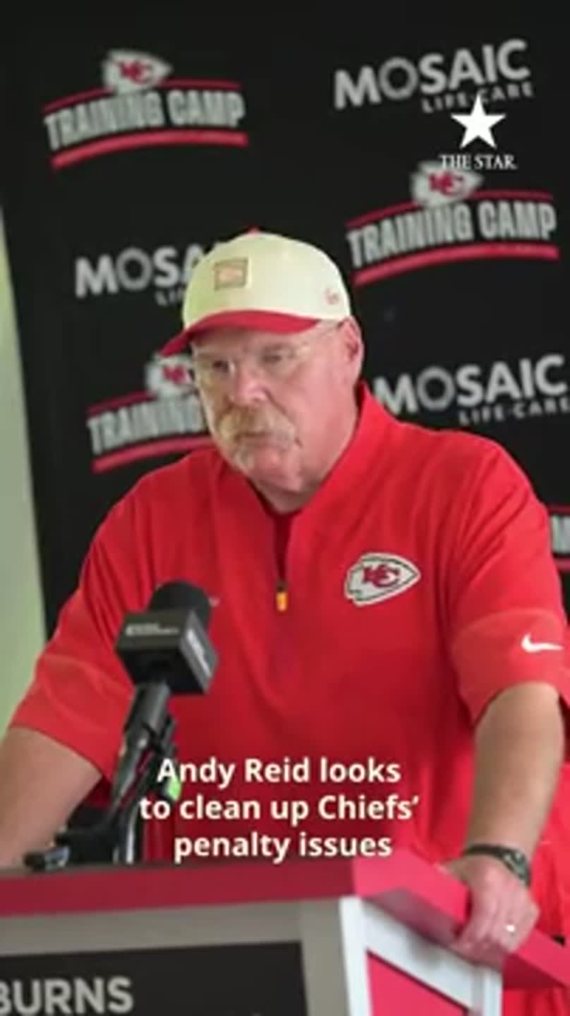 'Gotta be more disciplined': Chiefs must clean up penalty problems, Andy Reid says