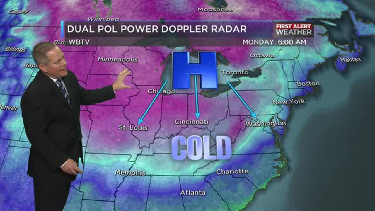 WBTV First Alert Weather forecast for 01.18.16