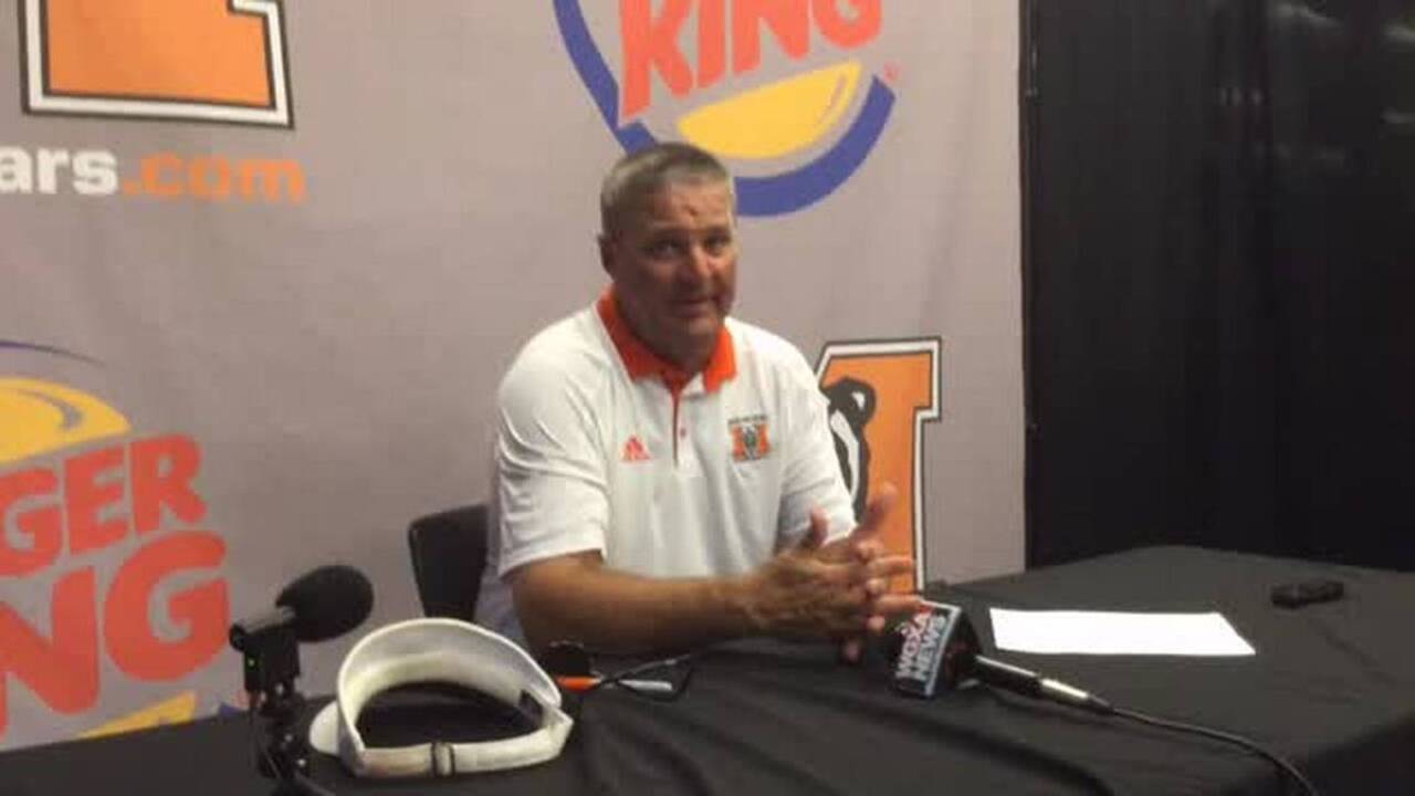 Mercer uses up-tempo to get first win