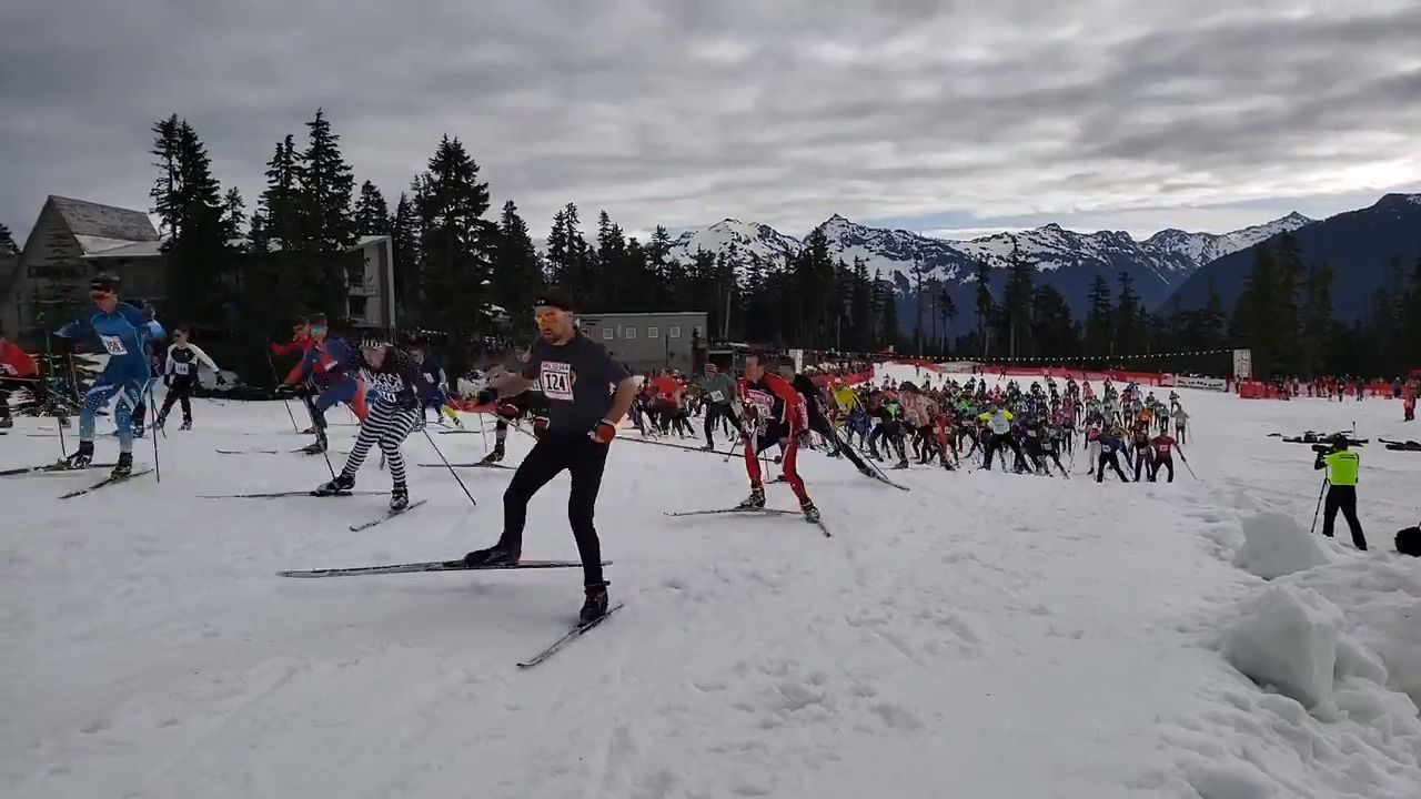 What’s it like to compete in the Ski to Sea Race? Just watch this