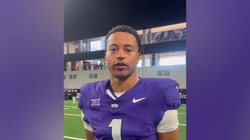 TCU QB Jaden Craig opens up about taking a bigger leadership role