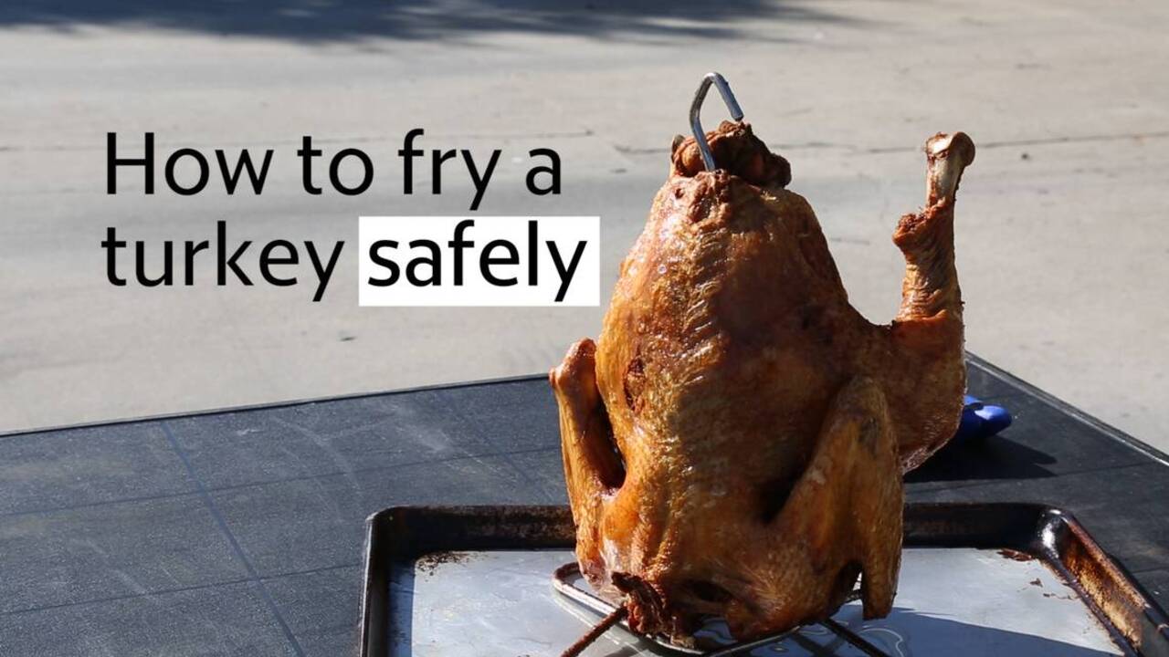 Frying turkeys: how to do it safely