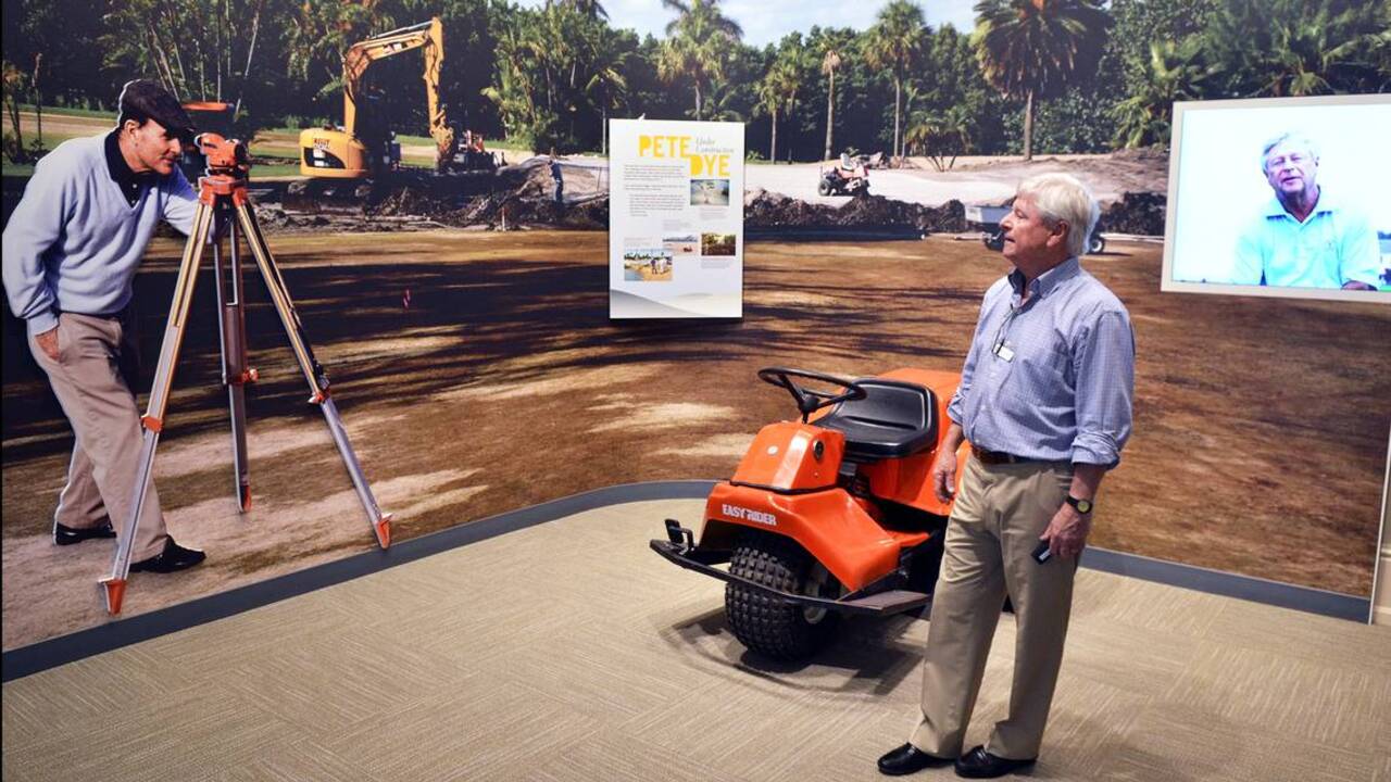 Sneak peek: The Pete Dye exhibit at Harbour Town Golf Links