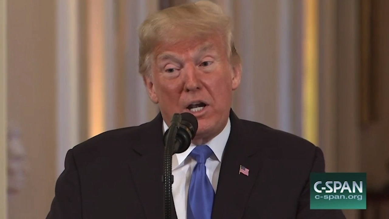 ‘That’s such a racist question,’ Trump says to black reporter who asked about racism