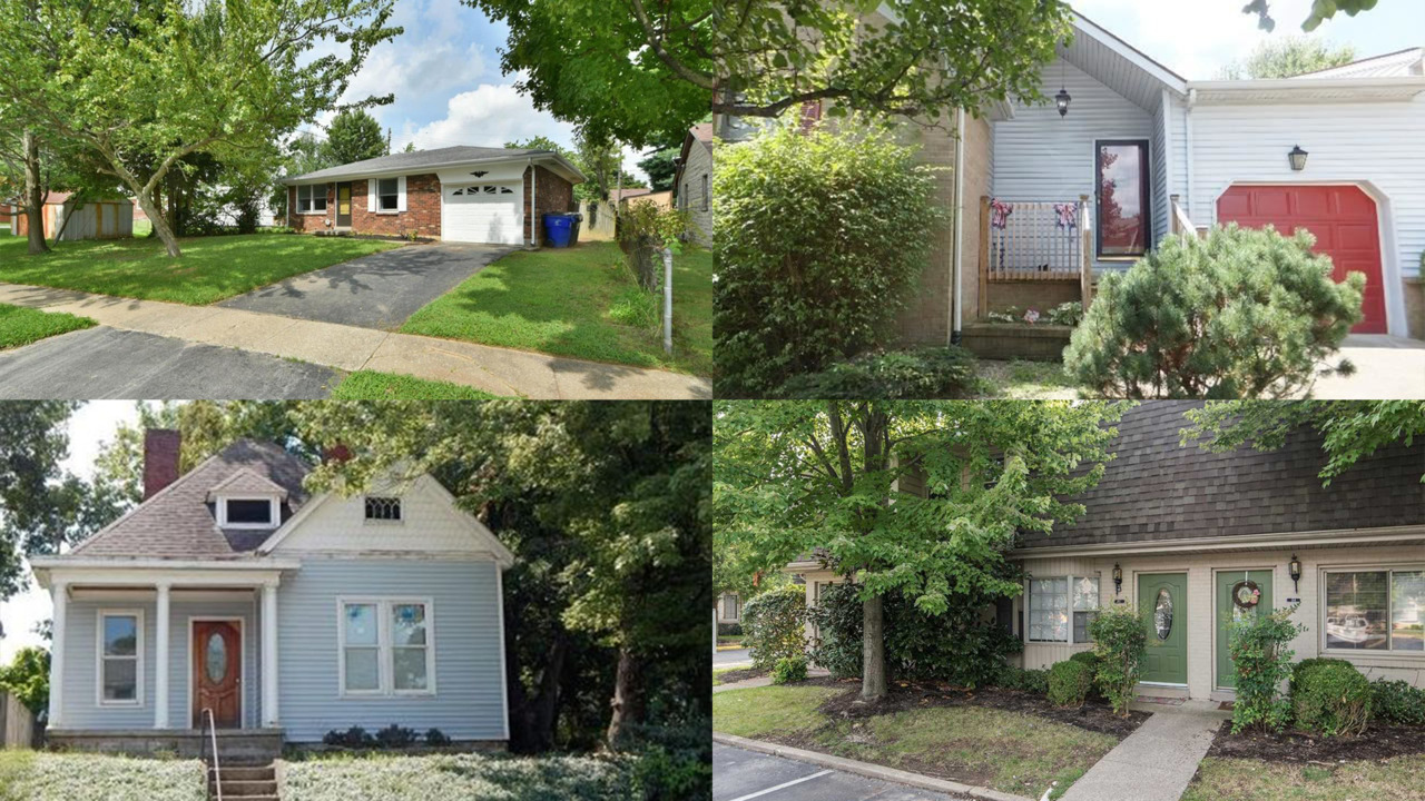 Four houses around $120,000. Which Lexington-area house would you pick?