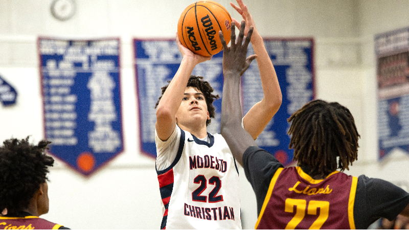 See Modesto Christian in action at Holiday Hoop Classic