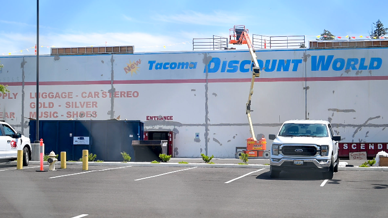 Update on former Tacoma Discount World Site