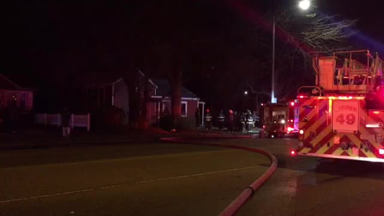 Belleville woman dies after being rescued by firefighters from burning home