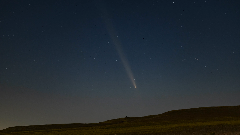 Watch comet Tsuchinshan-ATLAS move across the Kansas sky