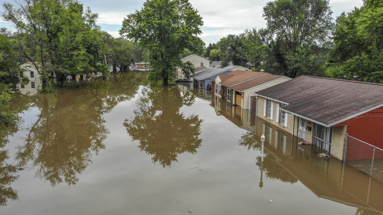 Some East St. Louis residents still couldn’t access their homes a day after severe flash floods