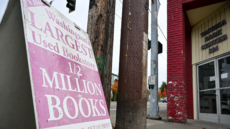 Co-owner Dave Killian talks rare finds as Tacoma Book Center nears 40 years.