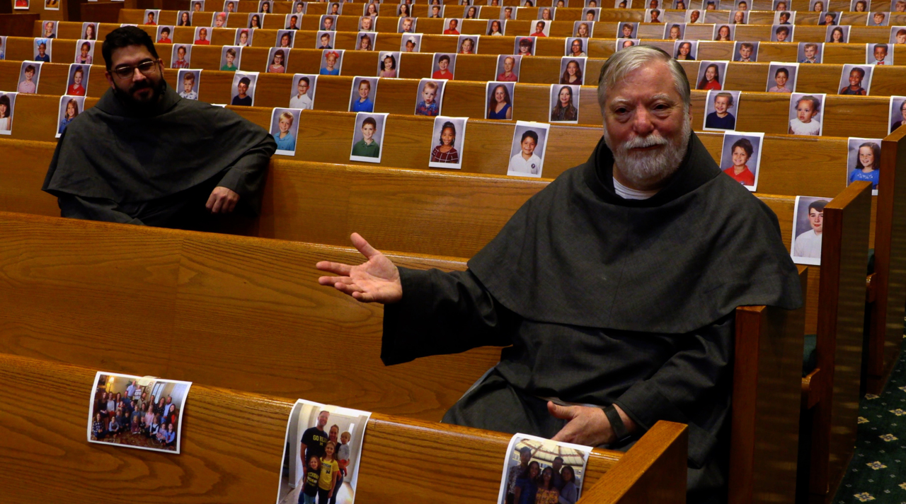 ‘We’re together, still.’ Georgia priests find a way to fill church emptied by coronavirus