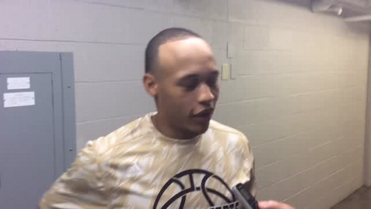 VIDEO: Emporia State guard Terrence Moore comes home