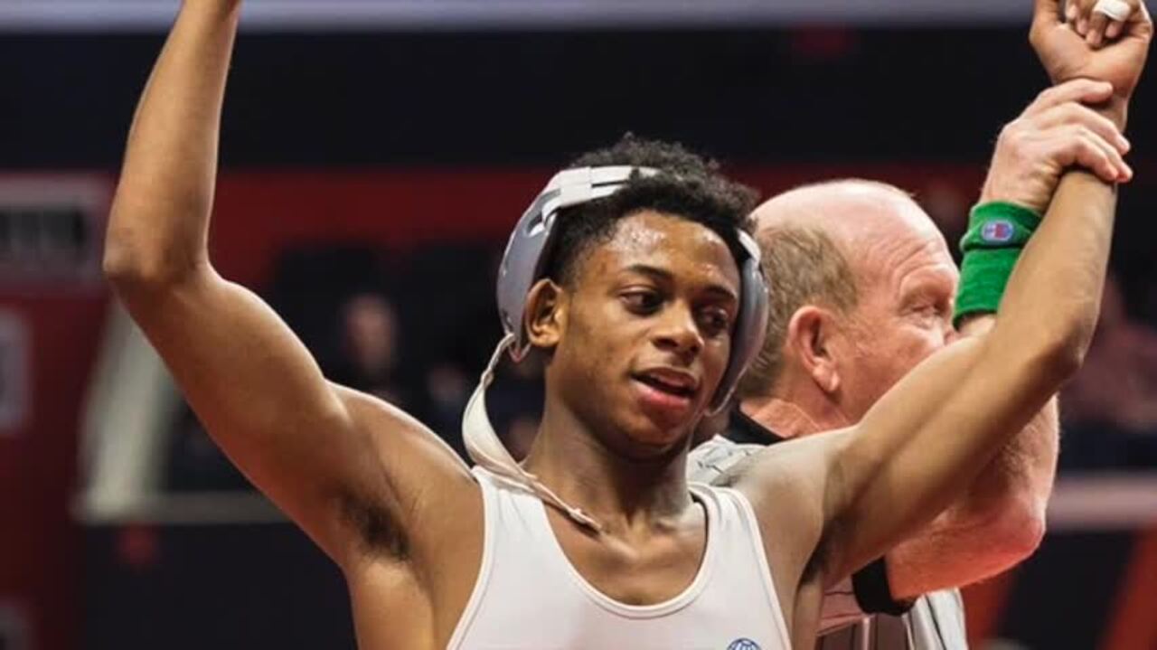 Before Old Dominion, Cahokia’s Bullock plans to be a state wrestling champion