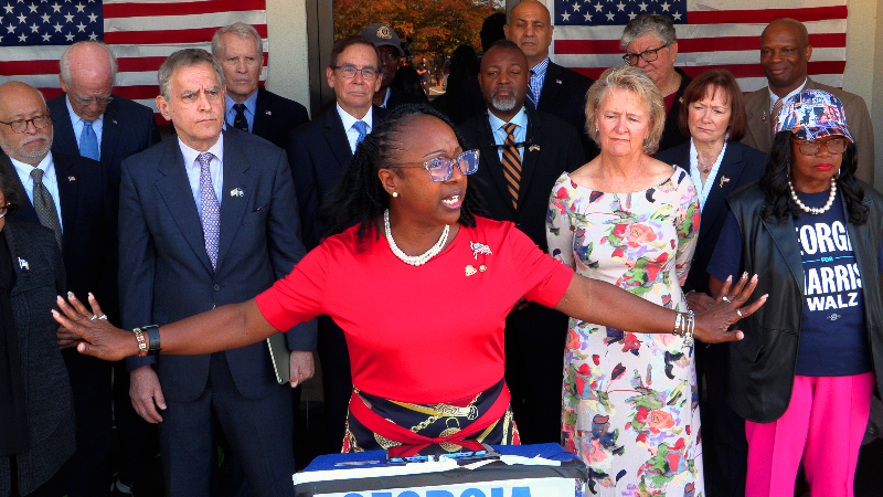 “It’s time to turn the page on Donald Trump.” National Security Leaders for America bus tour visits Columbus, GA
