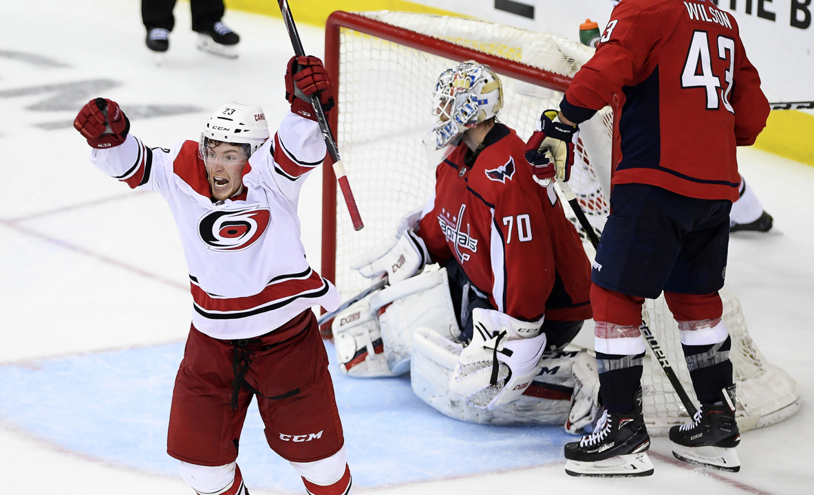 Canes’ McGinn, Williams will always be linked by a special Game 7 moment