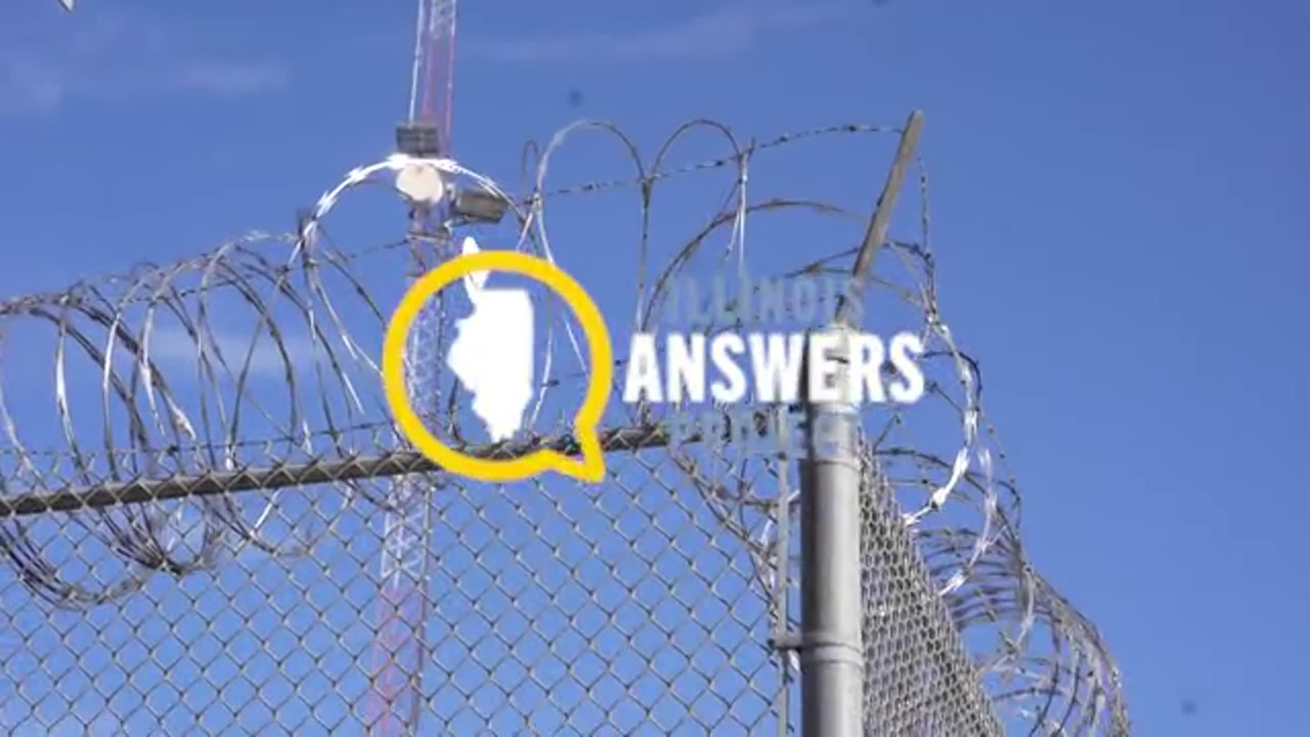 Samantha Slecka speaks on restraining chairs in a Madison County correctional facility.