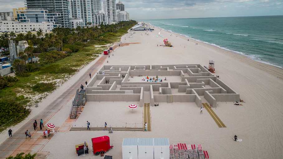 Get lost and find yourself in artist Sebastian Errazuriz’s  maze