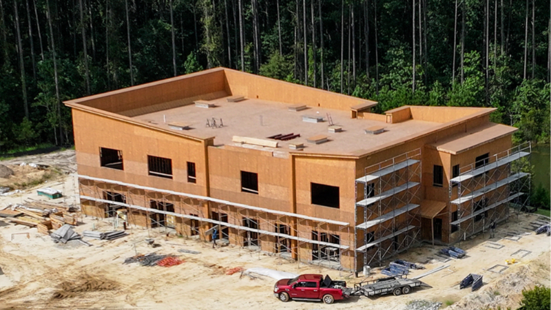 Drone footage shows 3 new developments near each other in Bluffton