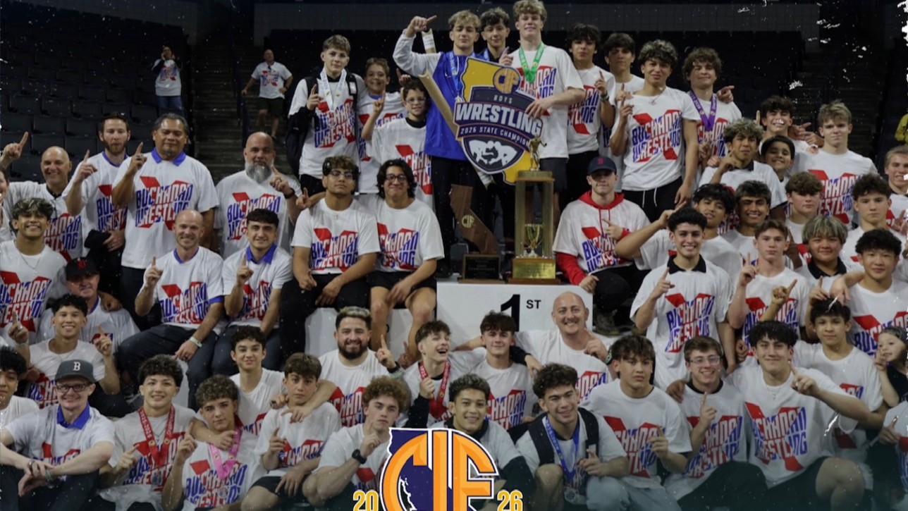 Buchanan wins CIF wrestling state title in boys and girls