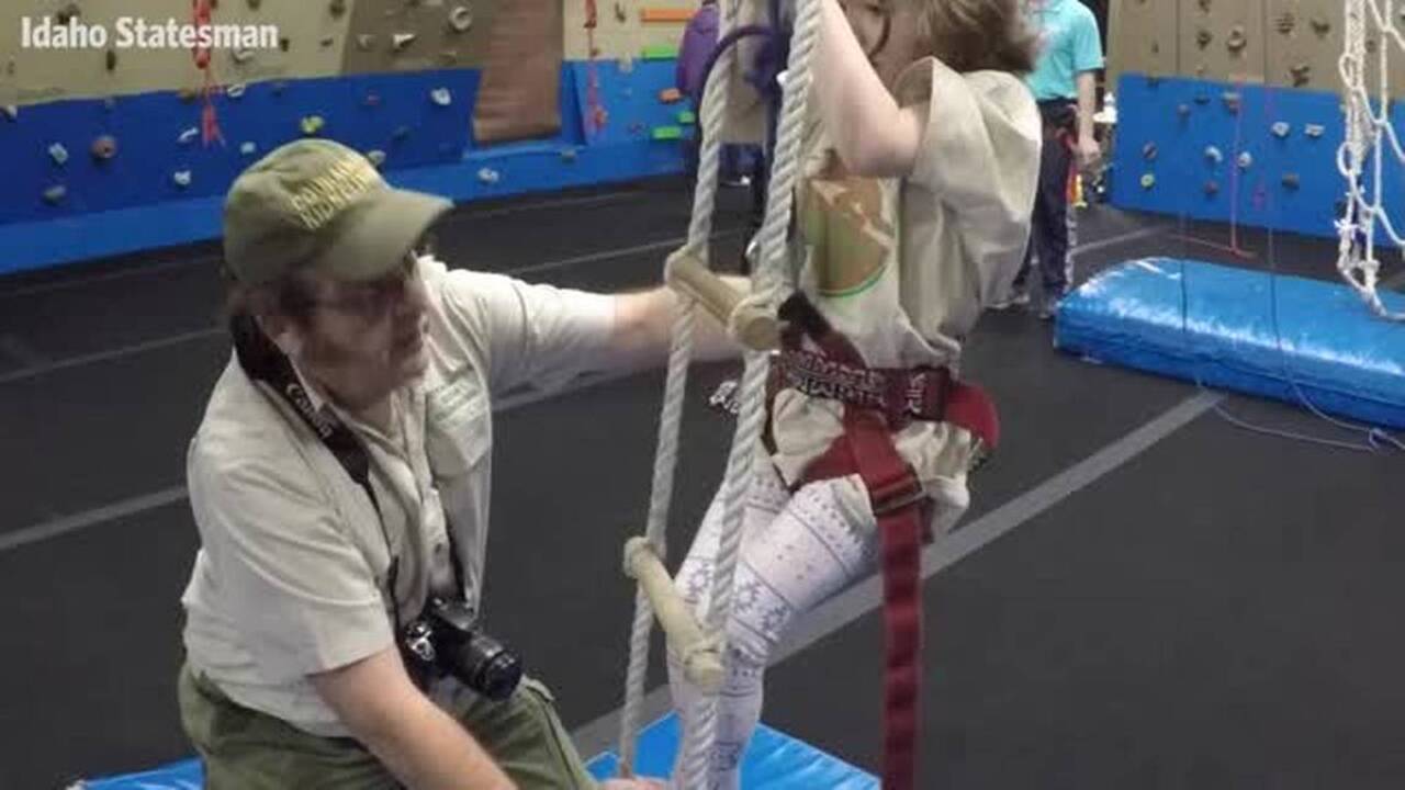 Courageous Kids Climbing program helps those with special needs gain confidence 