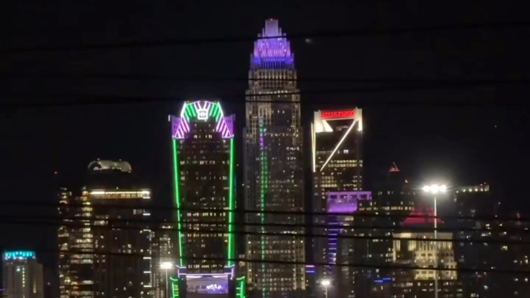 Video: Uptown Charlotte's skyline