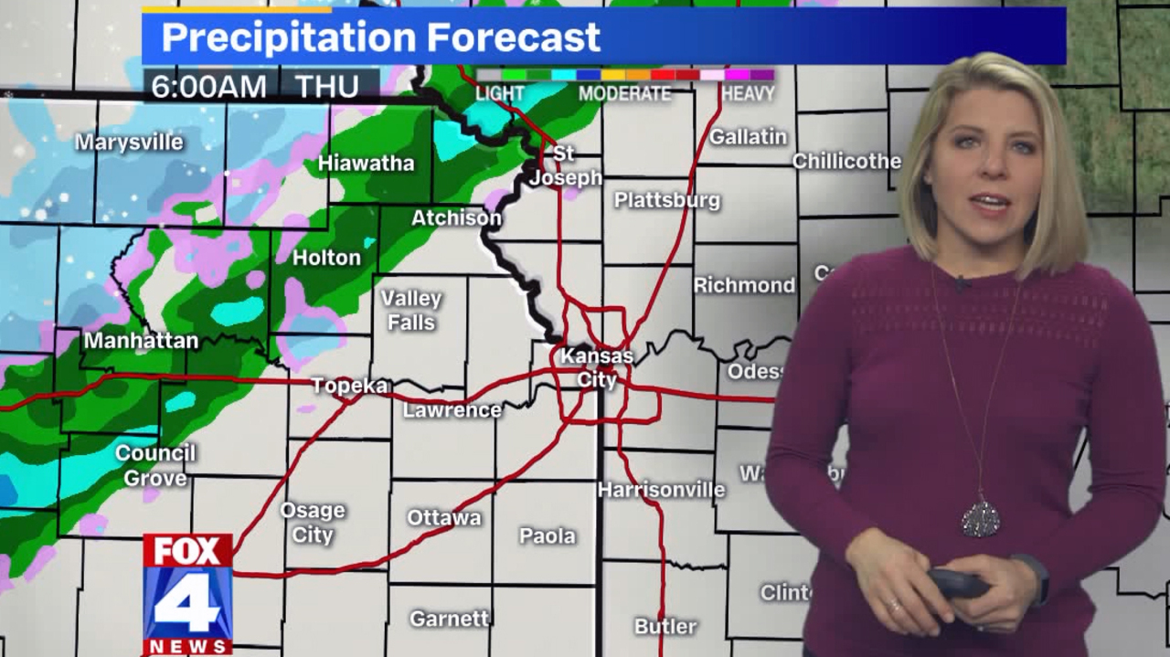 Sunny, warm to start the New Year in Kansas City, but rain and snow ...