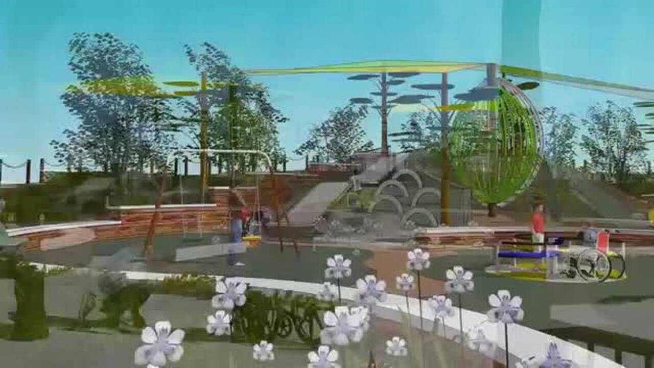 Virtual tour of The Awesome Spot Playground in Modesto