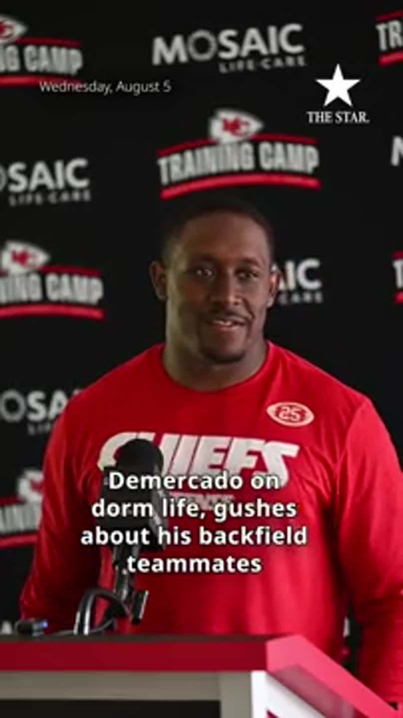 'Its a big deal': New Chiefs running back on playing with Patrick Mahomes