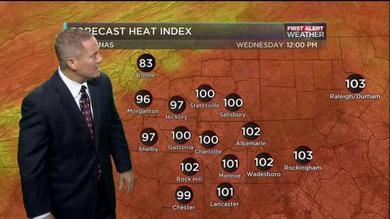 WBTV First Alert Weather forecast for 07.27.16