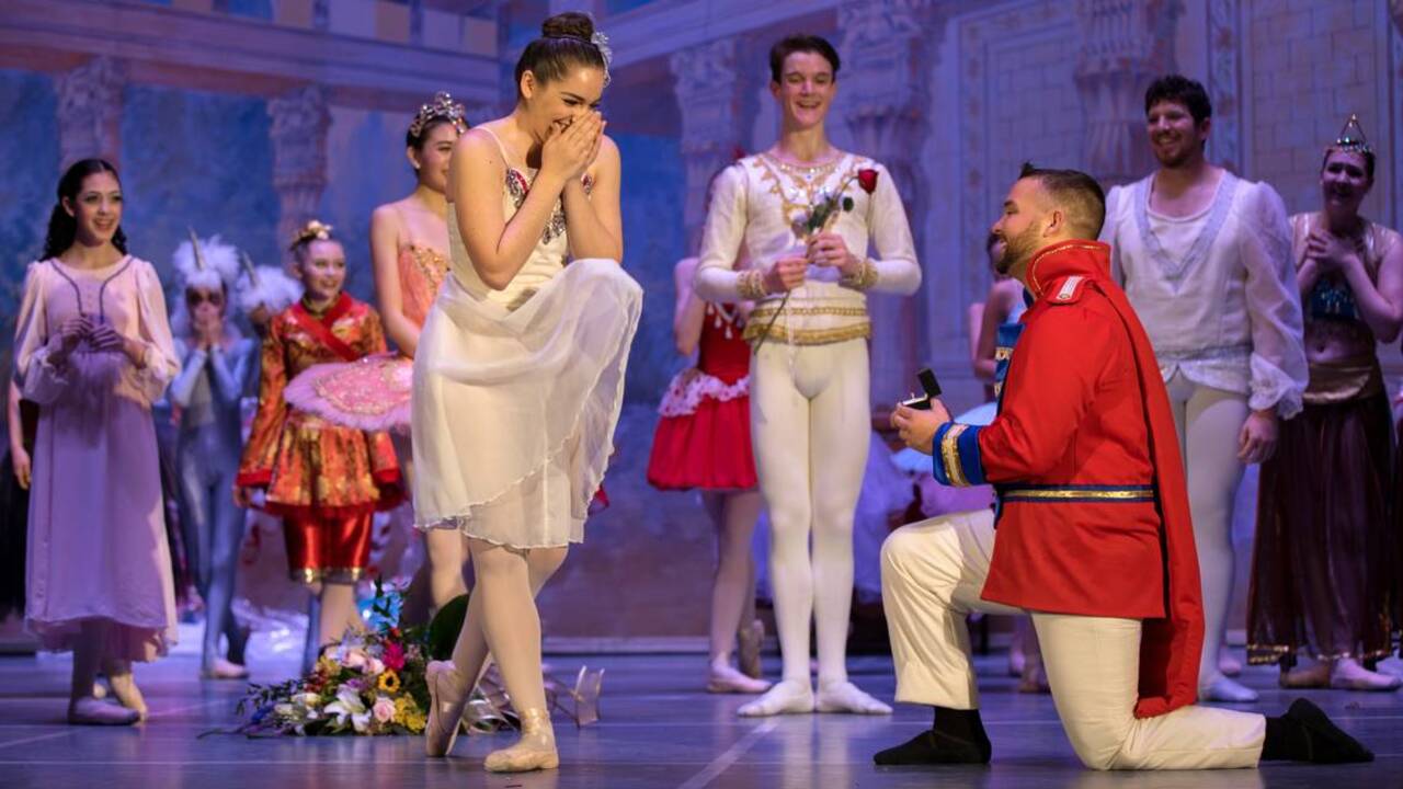 ‘Nutcracker’ Prince proposes to Dewdrop Fairy at Wichita ballet performance