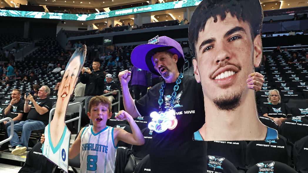 "They're really fun to watch," say Hornets fans ahead of their play-in tournament game