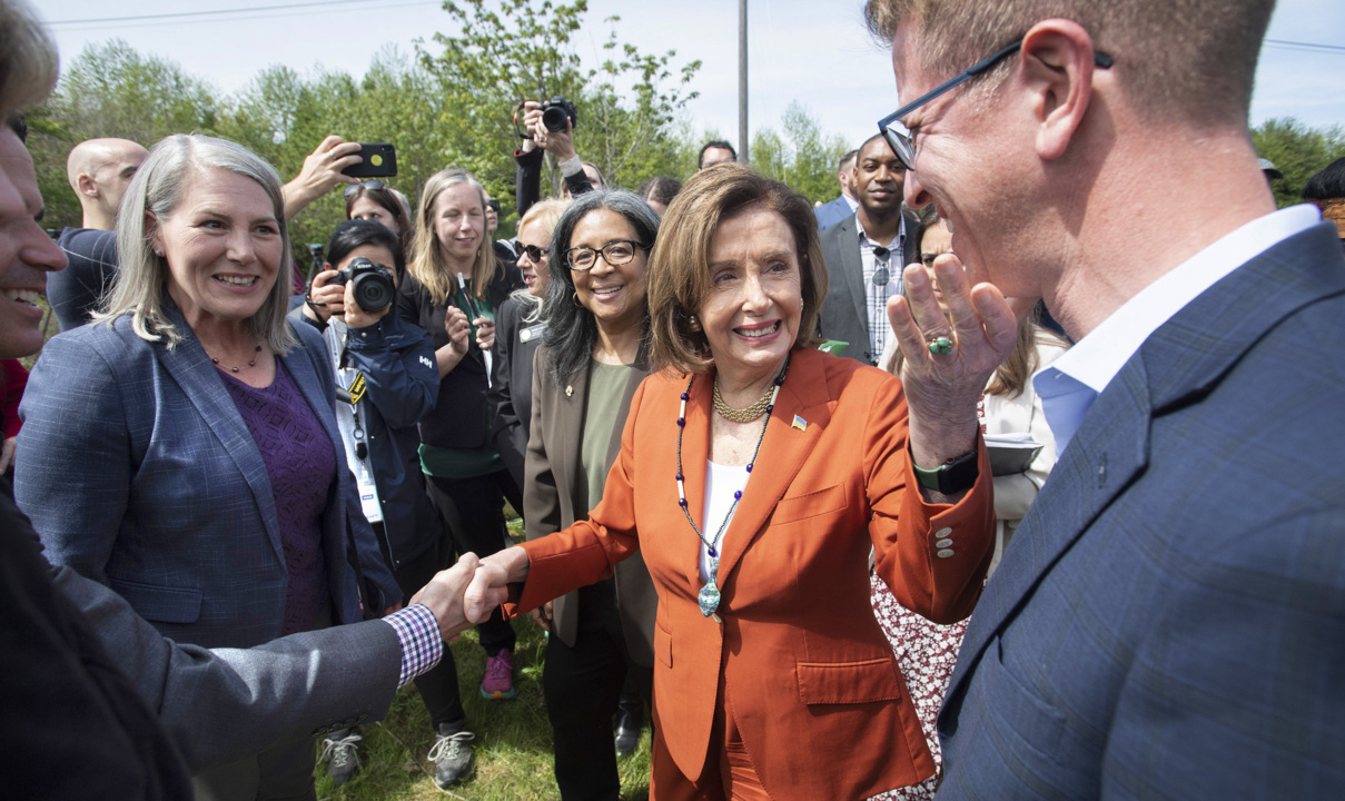 Nancy Pelosi Visits South Sound