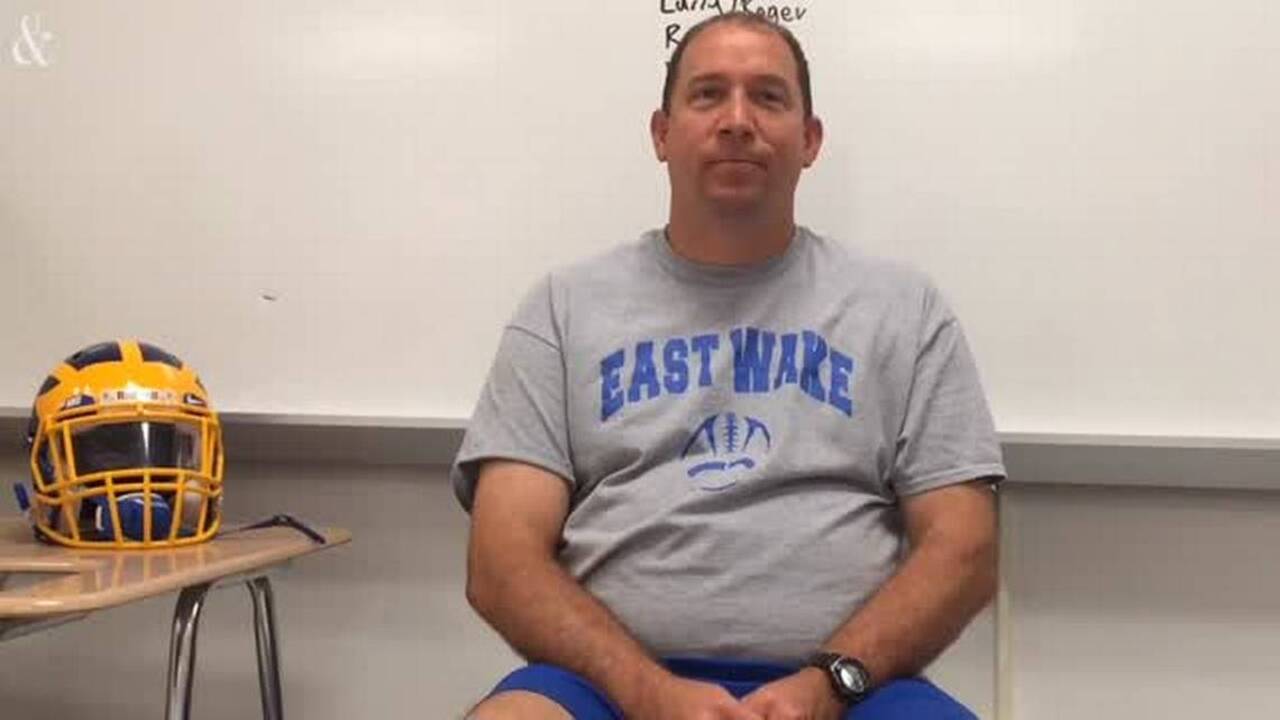 3-and-out with East Wake coach John Poulnott