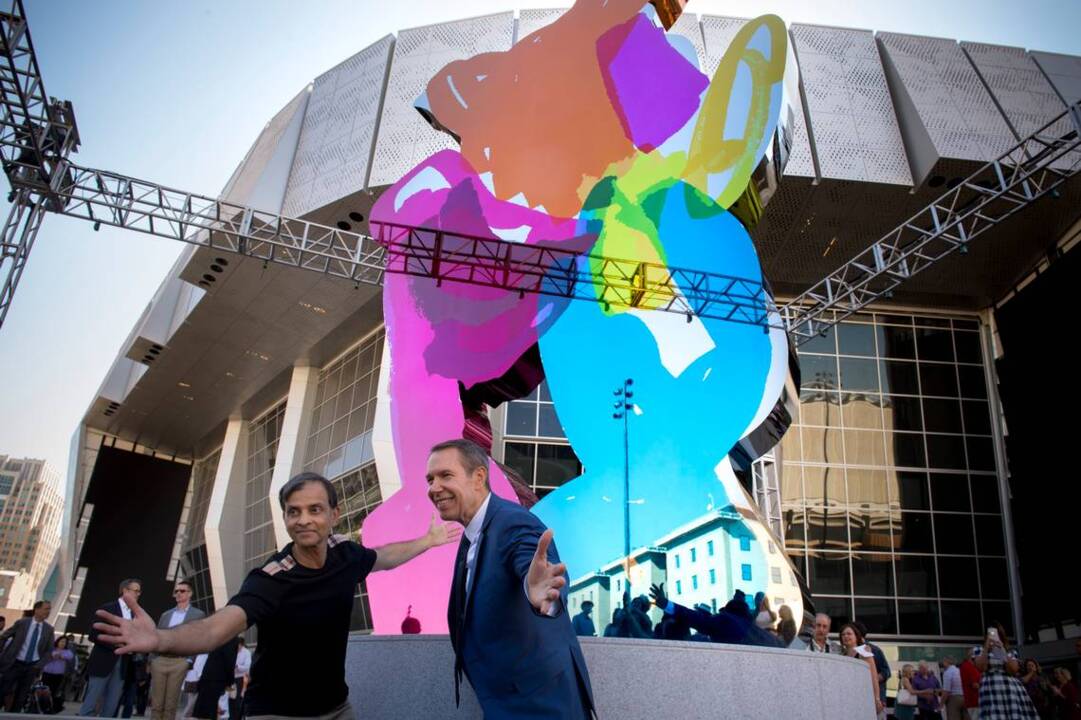 See Coloring Book unveiled at Golden 1 Center